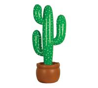 SHATCHI Grand Cactus Gonflable Wild West Cowboy Mexicain hawaïen décoration de fête de Plage Taille réelle 86 cm Vert