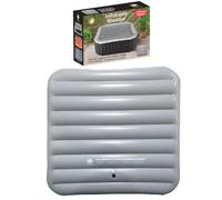 SHATCHI Housse de Protection Gonflable pour Spa Mspa - Économie d'énergie - Technologie d'isolation Thermique - 4 Personnes - Vessie carrée jusqu'à 118 cm