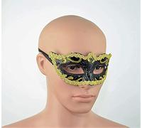 Masque vénitien en dentelle pour bal masqué, carnaval, Halloween, bal, bal de promo, carnaval pour homme et femme