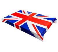 SHATCHI Nappe en Plastique Union Jack - 137 cm x 182 cm - Accessoire Parfait pour Le jubilé