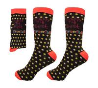 SHATCHI Socks homme Tout simplement les meilleures chaussettes de grand-père, Noir, One Size