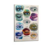Shatter Me 3 affiche sur toile Impression d'art mural esthétique moderne pour salon 20 x 30 cm Style cadre