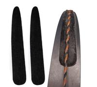 Shatterproof Archery Lot de 2 Silencieux pour Membres d'arc - Accessoires de tir à l'arc - Sourdine d'arc - Arc recourbé - Ambidextre