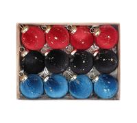 Shatterproof Christmas Ornaments, Christmas Ball Decorations, Velvet Finish, 7.09x9.45x2.76 inches Holiday Decor for Thanksgiving, Indoor Outdoor Use, Festive Home and Party Decoration