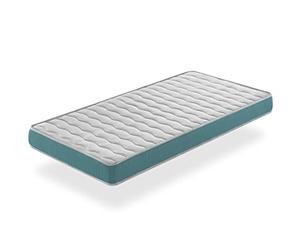 SHAULA Matelas en mousse respirante 80 x 200 cm, hauteur 14 cm, ergonomique et adaptable