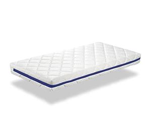 SHAULA Matelas Mousse Respirante 90X190 Hermes, Epaisseur 11 CM, Dehoussable, Ergonomique et Adaptable