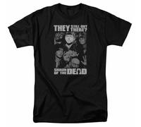 Shaun of The Dead Still Out There T Shirt Black S