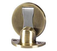 SHAUNI Door Stopper Door Stopper,Strong Magnetic Door Stopper,Door Stop Floor-Standing,Protect Furniture & Walls from Slamming Doors,Keep Your Door Open (Color : Bronze)