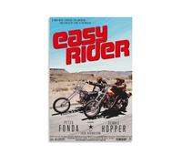SHAUREWNYY Easy Rider Poster décoratif sur toile vintage pour salon, chambre à coucher, 60 x 90 cm, style sans cadre