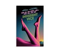 SHAUREWNYY Inherent Vice Poster décoratif sur toile vintage pour salon, chambre à coucher, 60 x 90 cm, style sans cadre