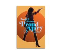 SHAUREWNYY Lot de 3 affiches du film Proud Mary - Décoration murale vintage - Peinture sur toile pour salon, chambre à coucher, 50 x 75 cm - Style sans cadre