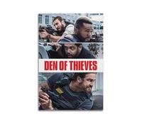 SHAUREWNYY Poster décoratif sur toile Den of Thieves - Décoration murale vintage pour salon, chambre à coucher, 50 x 75 cm - Style sans cadre