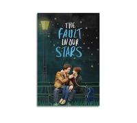 SHAUREWNYY Poster décoratif sur toile « The Fault in Our Stars » - Décoration murale vintage pour salon, chambre à coucher, 40 x 60 cm - Style rétro - Sans cadre