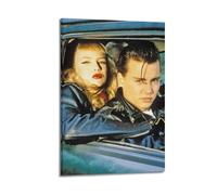 SHAUREWNYY Poster du film Cry-Baby - Décoration murale vintage - Peinture sur toile pour salon, chambre à coucher, 60 x 90 cm - Style cadre