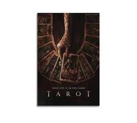 SHAUREWNYY Poster du film de tarot 1 - Décoration murale vintage - Impression sur toile pour salon, chambre à coucher - 40 x 60 cm - Style sans cadre