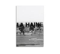 SHAUREWNYY Poster du film La Haine - Décoration murale vintage - Impression sur toile pour salon, chambre à coucher - 30 x 45 cm - Style sans cadre