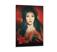 SHAUREWNYY Poster du film The Love Witch - Décoration murale vintage - Peinture sur toile pour salon, chambre à coucher, 30 x 45 cm - Style cadre