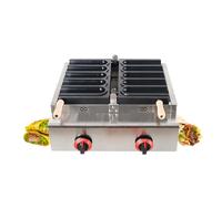 Shawarma Machine à emballer pour kebab, rôtissoire gyroscopique commerciale à 5 rouleaux pour viande burrito doner rouleau et tarte au poulet