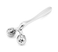 ShawFly 3D Mini Masseur Facial Soins de La Peau Visage Masseur Corps Corps Raffermissant Outils pour V-lifting Visage Pétrissage Corps Minceur pour Lifting Du Visage et Corps Anti-Rides (argent)