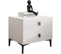 SHAWLA Table Basse Table d'appoint de lit Simplicité Moderne Stockage de Stockage Mini Table Basse avec Cadre en métal 50x40x49cm
