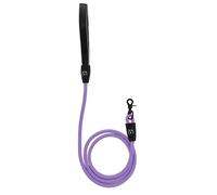 ShawnCo Basecamp Laisse pour chien en corde durable avec rembourrage en néoprène doux, poignée réfléchissante pour chiens de petite, moyenne et grande taille (lilas glacial, 1,5 m)