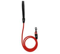 ShawnCo Basecamp Laisse pour chien en corde durable avec rembourrage en néoprène doux, poignée réfléchissante pour chiens de petite, moyenne et grande taille (rouge mustang, 1,8 m)