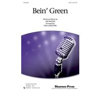 Shawnee Press Bein' Green (SATB) SATB by Kermit The Frog arranged by Paul Langford