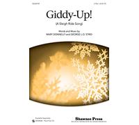 Shawnee Press Giddy-up! (A Sleigh Ride Song) 2-Part composed by George L.O. Strid