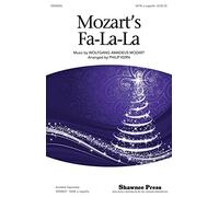Shawnee Press Mozart's Fa-la-la SATB a cappella arranged by Philip Kern