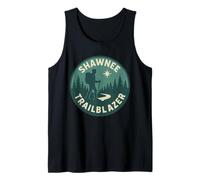 Shawnee Trailblazer Chemise rétro Forest Trail Illinois Randonnée Débardeur