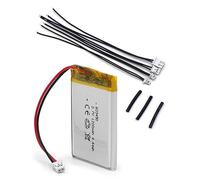 SHAWOROCE Batterie 603450 3,7 V 1200 mAh compatible avec casque Sony Gold casque PlayStation Manette PS4 PS3 CECHZC2A/2E/2H/2H/2J/2U Radio Portable Alarme Lithium Polymère JST