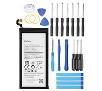 SHAWOROCE Batterie EB-BG920ABE compatible pour téléphone portable Samsung Galaxy S6 SM-G920F G920FD G920I G920P G920S G920T G920V G9200 G9208 2550mAh 3.85V avec kit d'outils de réparation