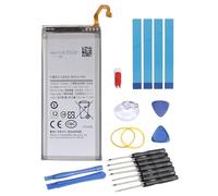 SHAWOROCE Batterie EB-BJ800ABE compatible avec Samsung téléphone portable Galaxy A6 2018 SM-A600 J6 SM-J600 J8 2018 SM-J810 Smart Phone Li-ion 3000 mAh 3,85 V avec kit d'outils de réparation