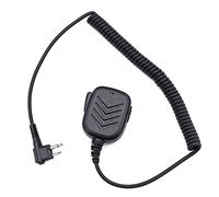 SHAWOROCE Haut-parleur micro PTT pour radio Motorola DP1400 CP1200 CP1300 CP200 CP040 GP300 GP88 CLS1110 XT420 XT460 2 broches