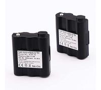 SHAWOROCE Lot de 2 batteries NI-MH 800 mAh 6 V PB-ATL/G7 BATT-5R pour appareils radio Midland Talkie Walkie G7 G7 Pro G9 Alan Atlantic Serie avec un sac
