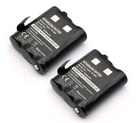 SHAWOROCE PMNN4477AR 1532 Lot de 2 batteries 1650 mAh 3,6 V pour talkie-walkie Motorola PMR446 Talkie Walkie Talkabout TLKR T92 H2O T82 Extreme T62 T605 H2O T800 AA