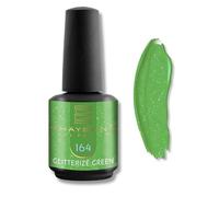 SHAYENNE Vernis à ongles en gel UV - Vert - 15 ml - 164 Glitterize Green - Haut pouvoir couvrant - Fabriqué en Allemagne - Longue durée - Résistant aux rayures et aux éclats - Pour lampe UV/LED