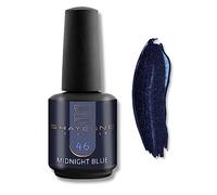 SHAYENNE Vernis à ongles gel UV Bleu 15 ml - 46 Midnight Blue - Haut pouvoir couvrant - Fabriqué en Allemagne - Longue durée, résistant aux rayures et aux éclats - Pour lampe UV/LED - Qualité studio