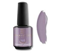 SHAYENNE Vernis à ongles gel UV violet 15 ml - 168 Shimmery Lavender - Haut pouvoir couvrant - Fabriqué en Allemagne - Longue durée, résistant aux rayures et aux éclats - Pour lampe UV/LED - Qualité