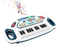 Shayson Clavier de piano pour tout-petit, 24 touches, jouet multifonctionnel pour les tout-petits, garçons et filles âgés de 1 à 6 ans