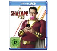 SHAZAM-BLU-RAY 3D - ZACHARY LEVI,MARK STRONG,ASHER ANGEL BLU-RAY NEUF
