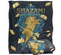 SHAZAM MOVIE Plaid Super Doux Fury of The Gods au Toucher, 152 x 127 cm