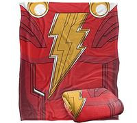 SHAZAM MOVIE Plaid Super Doux Fury of The Gods au Toucher, 152 x 127 cm