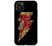 Shazam! Movie Shazam Lightning Text Coque pour iPhone 11 Pro Max