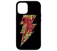 Shazam! Movie Shazam Lightning Text Coque pour iPhone 12/12 Pro