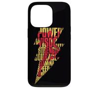 Shazam! Movie Shazam Lightning Text Coque pour iPhone 13 Pro