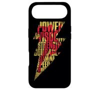 Shazam! Movie Shazam Lightning Text Coque pour iPhone Air