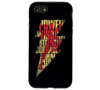 Shazam! Movie Shazam Lightning Text Coque pour iPhone SE (2020) / 7/8