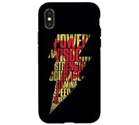 Shazam! Movie Shazam Lightning Text Coque pour iPhone X/XS