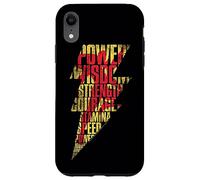 Shazam! Movie Shazam Lightning Text Coque pour iPhone XR